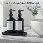 2 Packs Glass Soap Dispenser Set - Image 6
