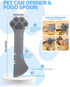 5 PCS Cat Food Can Covers Lids Set, Silicone Pet Food Can Lids - Image 4