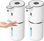 OHIFAST 2 Pack Automatic Liquid Soap Dispenser Touchless, USB Rechargeable by OHIFAST