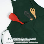 SINLAND Kids Apron with Pocket 2 Pack Children Chef Apron - Image 3