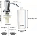 Soap Dispenser for Kitchen Sink, Stainless Steel Built in Soap Dispenser - Image 3