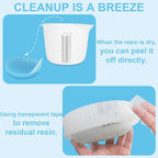 Creahaus 1000ML Large Silicone Measuring Cups - Image 6