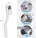 9 Pack Crevice Cleaning Brush Set, Hard Bristle Detail Brush Set - Image 2
