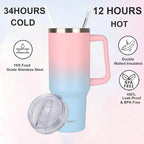 40oz Stainless Steel Double Vacuum Tumbler - Image 2