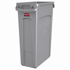Rubbermaid Commercial Products Slim Jim Plastic Rectangular Trash/Garbage Can by RubbermaidCommercialProducts