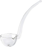 Badash 6" Small Glass Gravy Ladle, Artisan Heritage Quality Mouth-Blown by Badash