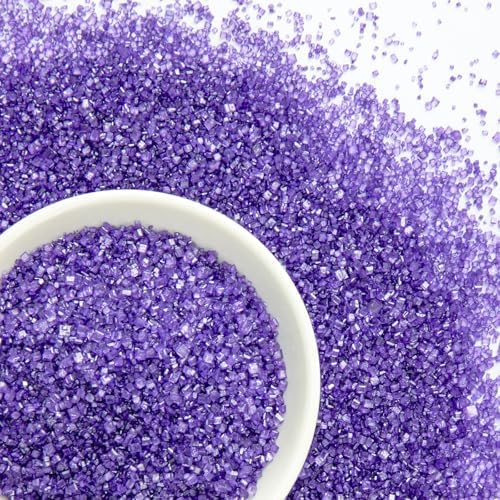 Edible Purple Halloween Sugar Crystals,Edible Sprinkles for Cake Decorating - Image 6