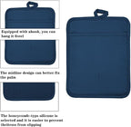 Oven Pot Holder with Pocket Cotton Heat Resistant Coaster Potholder Kitchen Hot - Image 3