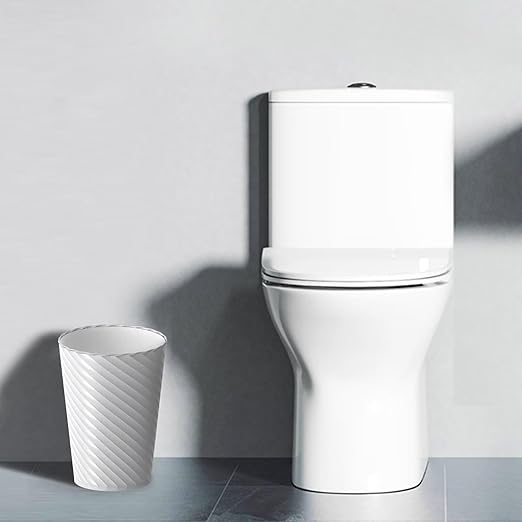 Bathroom Trash Can, 3 Pack 1.8 Gallons Small Trash Can - Image 2