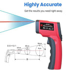 DEASOMIYE Infrared Thermometer Gun, -58℉～1022℉ Laser Thermometer Temperature Gun - Image 2