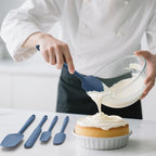 Coukre Silicone Spatula Set of 5, High Temperature Resistant, Food Grade - Image 5