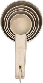 Beille Cream Wheat Straw Measuring Cups Spoons Set Cooking Baking Tools 10pc - Image 7