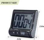 Large LCD Display Kitchen Timer -Magnetic Digital Timers, Loud Alarm, Memory - Image 9
