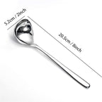 IMEEA 8-Inch Stainless Steel Sauce Ladle - Image 5