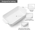 Dafuceramic Casserole Dishes for Oven, Baking Dishes, Ceramic Bakeware Sets of 4 - Image 3