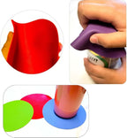 4pcs Rubber Jar Opener Bottle Gripper Non Slip Pad Multi-function Can Opener - Image 2