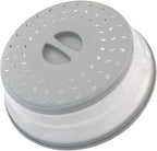 Collapsible Microwave Splatter Cover, 10.5 Inch, Microwave Plate Cover by JYYHSF
