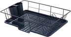 Sweet Home Collection Space-Saving 3-Piece Dish Drainer Rack Set: Efficient by SweetHomeCollection