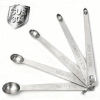Mini Measuring Spoons Set, 18/8 Stainless Steel Teaspoon by BERYLER