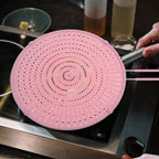 ABOOFAN 1pc Splatter Screen for 10-12'' Frying Pan, Silicone Splatter Guard - Image 6