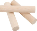 Wooden Rolling Pin Set, 6 x 1.2 Inch Mini Dough Rollers - Image 5