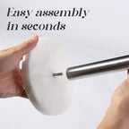 Koville African Genuine Marble Paper Towel Holder Countertop, - Image 7