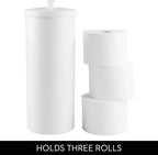 iDesign Freestanding Bathroom Toilet Paper Storage Holder - Image 4