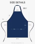 Syntus Chef Apron for Men Women Kitchen Cooking Apron - Image 2