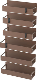 HuggieGems 6 Pack Magnetic Spice Storage Rack Organizer - Image 6