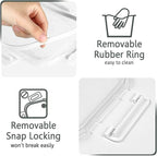 30 Pieces Glass Food Storage Containers - Image 8