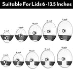 Universal Adjustable Pot Lid Holder Organizer - Image 2