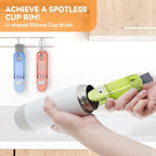 3 in 1 Cup Lid Gap Cleaning Brush Set, Silicone Cup Lid Gap Cleaner, Home - Image 2