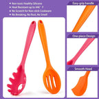 P&P CHEF Silicone Cooking Utensils Set of 7, Heat-proof Kitchen Utensils Set - Image 3