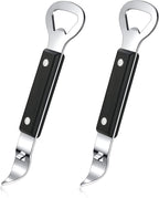 HANCELANT Can Punch Bottle Opener, Manual Stainless Steel Can Opener 2 Pack by HANCELANT
