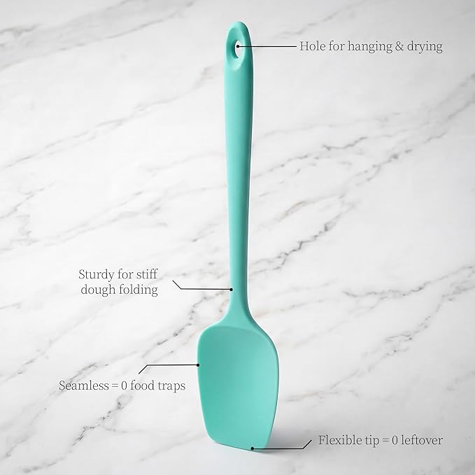 600ºF Heat Resistant Spatulas, High Heat Food Safe Semless Kitchen Silicone - Image 9