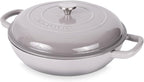 Shallow Cast Iron Casserole by Nuovva