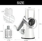 Cambom Rotary Cheese Grater Hand Crank Cheese Shredder - Image 5