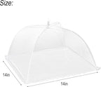 HBlife 3 Pack Pop-Up Mesh Food Cover Tent - Image 2
