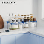 STARLATTA Acrylic Cabinet Organizer Shelf, Spice Rack, Countertop Organizers - Image 2