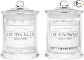 Volisnova 2 Pack Farmhouse Apothecary Jars by Volisnova-KitchenBath