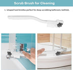 8 Pcs Dish Brush Bottle Bathroom Scrub Brushes Kitchen Cleaning Brush Right - Image 5