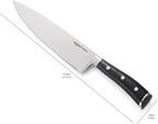 Amazon Basics Classic 8-inch Full Tang High Carbon Stainless Steel Chef's Knife - Image 5