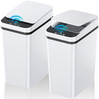 KOEYLE 2 Pack 2.2 Gallon Automatic Touchless Garbage Can, Small Motion Sensor by KOEYLE