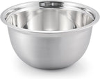 McSunley 720 Medium Brushed Stainless Steel Prep N Cook Euro Style Mixing Bowl by McSunley