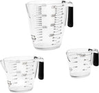 Dalup Measuring Cup Set – Clear Plastic Liquid Measuring Cups by DalupEnterprises