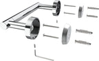 RARXTR Polished Finish Toilet Paper Holder SUS304 Stainless Steel Double Post - Image 5