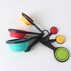 Premium Adjustable Measuring Cups and Spoons Set, 8-Piece | Collapsible - Image 3