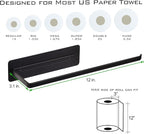 EASTTOWEST Magnetic Paper Towel Holder, Heavy Duty Strong Magnet Backing - Image 6