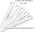 2 Pack Teaspoon Measuring Spoons, 1/4 tsp, 1/8 tsp, 1/16 tsp, 1/32 tsp - Image 4