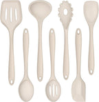 TeamFar Silicone Cooking Utensils, Kitchen Tools Spatula Turner Ladle Spoon by TeamFar